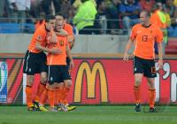 FUSSBALL WM 2010, VIERTELFINALE: Holland - Brasilien