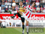 Fussball 2. Bundesliga: FSV Mainz 05 - SSV Reutlingen, Zweikampf