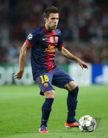 FUSSBALL INTERNATIONAL CHL 12/13: Jordi Alba (Barca)