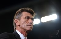 Fussball 1. Bundesliga : Trainer Klaus Augenthaler (Unterhaching)