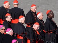 Papst Benedikt XVI letzte Generalaudienz auf dem Petersplatz