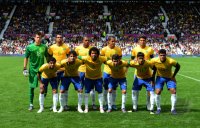 FUSSBALL Olympia 2012 Maenner: Brasilien - Weissrussland