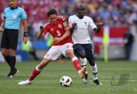 FUSSBALL WM 2018 Vorrunde Daenemark - Frankreich