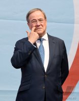 Politik, Bundestagswahl 2021 Wahlkampf CDU; Union-Kanzlerkandidat Armin Laschet