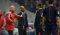 Fussball DFB Pokal Halbfinale 14/15: FC Bayern Muenchen - Borussia Dortmund