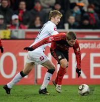 FUSSBALL, 1. BUNDESLIGA, 17. Spieltag: Leverkusen - Moenchengladbach