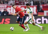 Fussball 1. Bundesliga Saison 18/19: FC Bayern Muenchen - Borussia Moenchengladbach