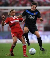 Fussball International: Audi Cup 2009  Manchester United - FC Bayern Muenchen