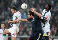 FUSSBALL 1. BUNDESLIGA: Moenchengladbach - Bayern