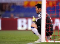 FUSSBALL SERIE A:  Torwart Julio Cesar (Inter Mailand)