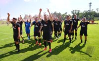 Fussball Relegation zur Oberliga, Rueckspiel 21/22: FC Holzhausen - FC Denzlingen