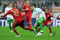 Fussball 1. Bundesliga, Saison 2011/2012:  FC Bayern Muenchen - SV Werder Bremen