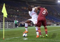 FUSSBALL SERIE A 2013/2014:  AS Rom - AC Mailand