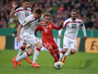 Fussball DFB Pokal Halbfinale 13/14: FC Bayern Muenchen - 1. FC Kaiserslautern