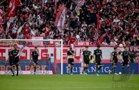 Fussball 1. Bundesliga  Saison  2025/2026  28. Spieltag SC Freiburg - FC Bayern Muenchen