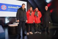 FC Bayern Muenchen praesentiert Platin Partner Goodyear