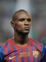 Fussball UEFA SUPER CUP 2011:   Eric Abidal  (Barca)