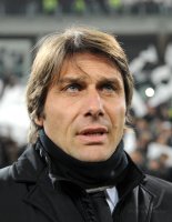 FUSSBALL SERIE A: Trainer Massimilliano Allegri (AC Mailand)