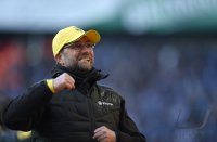 Fussball, 1. Bundesliga  Saison 2014/2015: Borussia Dortmund - Schalke 04