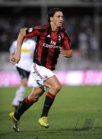 FUSSBALL SERIE A:  Zlatan Ibrahimovic (AC Mailand)