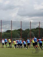 Fussball 1. Bundesliga: Training beim FC Bayern Muenchen