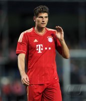 Fussball 1. Bundesliga :  Mario Gomez (FC Bayern Muenchen)