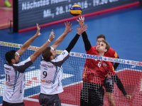 Volleyball 1. Bundesliga 16/17 TV Rottenburg - powervolleys Dueren