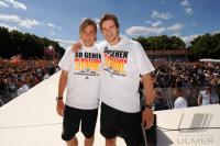 FUSSBALL EURO 2008: Empfang fuer den Vize-Europameister