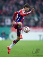Fussball DFB Pokal Achtelfinale 14/15: Thomas Mueller (FC Bayern Muenchen)