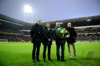 Fussball, 1. Bundesliga  Saison 2014/2015: SV Werder Bremen - Borussia Dortmund