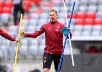 Fussball 1. Bundesliga Saison 21/22: Teampraesentation FC Bayern Muenchen