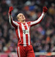 Fussball 1. Bundesliga  Saison 2010/2011: Arjen Robben (FC Bayern Muenchen)