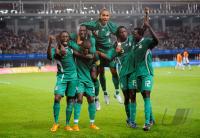 FUSSBALL  Olympia 2008   Viertelfinale  Maenner   Nigeria - Elfenbeinkueste
