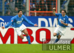 Fussball Bundesliga: Bochum - Leverkusen, Jubel