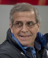 Fussball International Testspiel: Oscar TABAREZ (Uruguay)