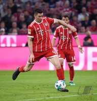 Fussball  1.Bundesliga   Saison 17/18: FC Bayern Muenchen - Borussia Moenchengladbach