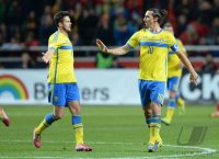 Fussball WM Qualifikation 2014 Playoff: Schweden - Portugal