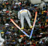 Skispringen  Vierschanzentournee 2001/2002: Sven Hannawald (Deutschland)