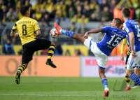 Fussball, 1. Bundesliga  Saison 2014/2015: Borussia Dortmund - Schalke 04