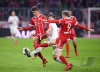 Fussball  1.Bundesliga   Saison 17/18: FC Bayern Muenchen - Hannover 96