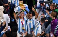 FUSSBALL WM 2022 Finale: Argentinien - Frankreich