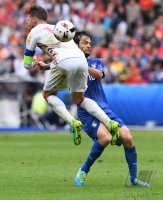 Fussball Europameisterschaft Achtelfinale 2016: Italien - Spanien