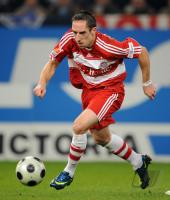FUSSBALL 1. BUNDESLIGA: Bayern: RIBERY Einzelaktion