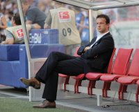 Fussball 1. Bundesliga  Saison 2011/2012:  VfB Stuttgart - Bayer Leverkusen