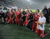 FUSSBALL  International CHL 09/10 : JUBEL  FC Bayern  Muenchen