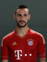 Fussball 1. Bundesliga 2012/2013:  Fototermin beim  FC Bayern Muenchen