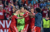 Fussball Super Cup Finale 2013: FC Bayern Muenchen - FC Chelsea London