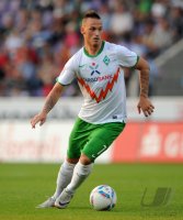 Fussball Testspiel, Saison 2011/2012: SV Werder Bremen, ARNAUTOVIC am Ball