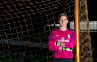 Fussball 1. Bundesliga, Saison 2012/2013, Werder Bremen: Richard Strebinger im exklusiven Pressefoto ULMER Fotoshooting