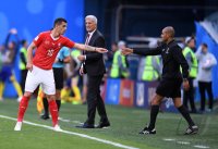 FUSSBALL WM 2018 Achtelfinale: Schweden - Schweiz